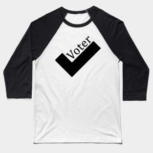 Voter's Baseball T-Shirt